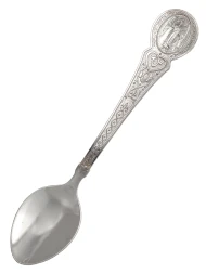 Серебряная чайная ложка "Ангел Хранитель"
