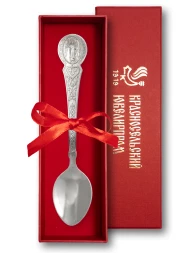 Серебряная чайная ложка "Ангел Хранитель"