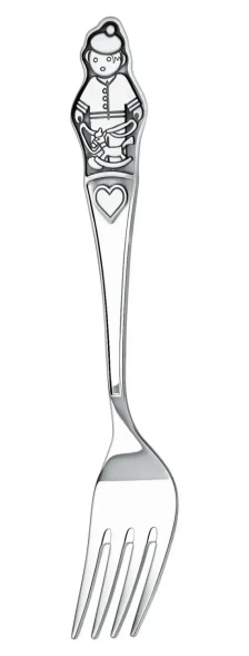 1030НБ05806 Серебряный детский набор «Мальчик» с чернением