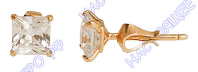 3382263 Серьги с золочением