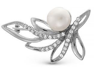 1336934Д Серебряная брошь