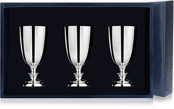 088НБ00801 Набор серебряных рюмок №1 из 3 предметов