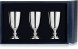 088НБ00801 Набор серебряных рюмок №1 из 3 предметов