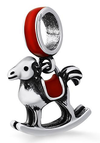 3621030418 Серебряный шарм-подвеска