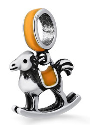 Серебряный шарм-подвеска