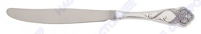 34060159 Серебряный столовый нож с эмалью «Василиса»