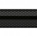 R005101 Серебряная ручка роллер с нажимным механизмом черная в подарочном футляре