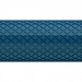R005102 Серебряная ручка роллер с нажимным механизмом синяя в подарочном футляре