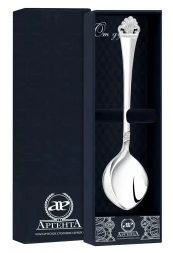 Серебряная ложка для сахара "Афина"