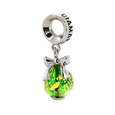 04-0154 Серебряный шарм-подвеска «Летний бал»