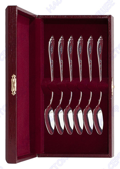 8449 Серебряный чайный набор на 6 персон