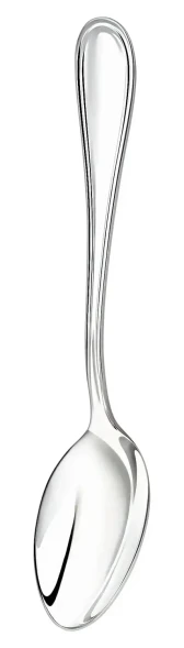 1596НБ01801 Серебряный столовый набор "Капелька" на 1 персону (2 предмета)