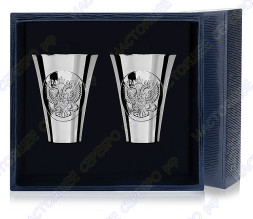 Винный набор из двух стопок «Герб»