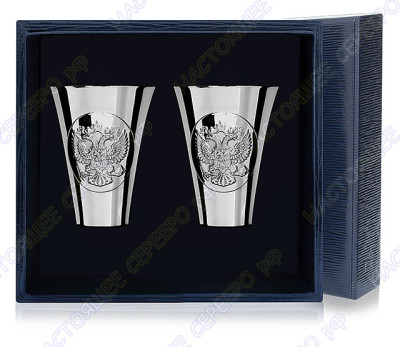 Винный набор из двух стопок «Герб»