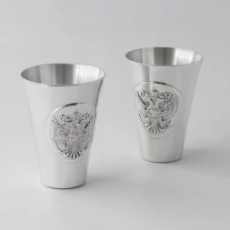 Винный набор из двух стопок «Герб»