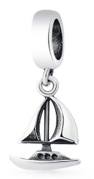 Серебряный шарм-подвеска