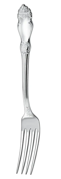 1686НБ01801 Серебряный столовый набор "Серебряная роза" на 1 персону (3 предмета)