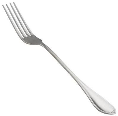 930386 Серебряная столовая вилка «Лада»