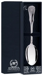 Серебряная столовая ложка «Визит»