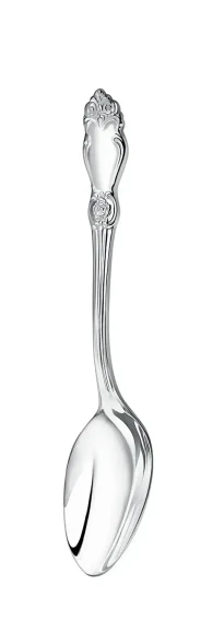 1684НБ01801 Серебряный столовый набор "Серебряная роза" на 12 персон (48 предметов)