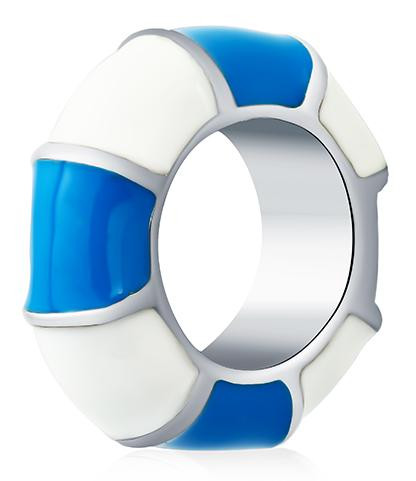 3627030416-1 Серебряный шарм-подвеска