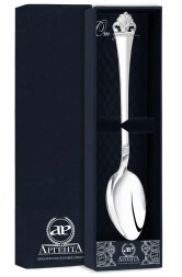 Серебряная столовая ложка "Афина"
