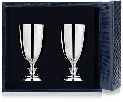 081НБ00801 Набор серебряных рюмок №1 из 2 предметов