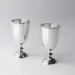 081НБ00801 Набор серебряных рюмок №1 из 2 предметов
