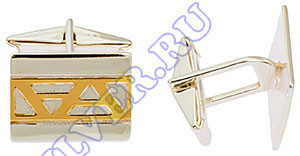 3402048035 Запонки с золочением