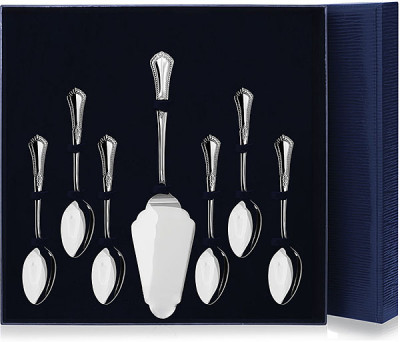 Серебряный чайный набор «Фаворит» из 7 предметов