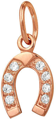 5386643 Подвескам «Подковка» с золочением