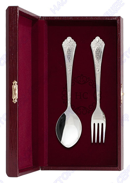 9308 Серебряный столовый набор на 1 персону