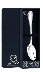 Серебряная чайная ложка "Капелька"