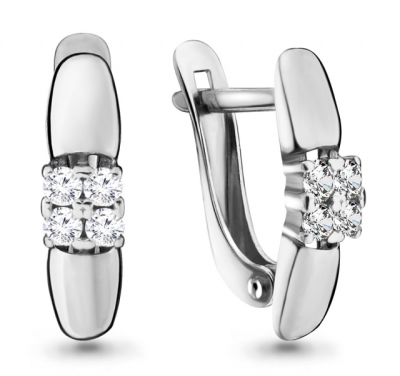 Серебряные серьги