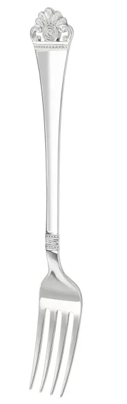 1511НБ01801 Серебряный столовый набор "Афина" на 1 персону (2 предмета) 