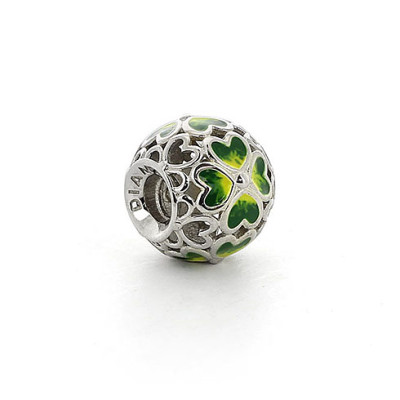 05-0283 Серебряный шарм-подвеска «Серебряная вязь»