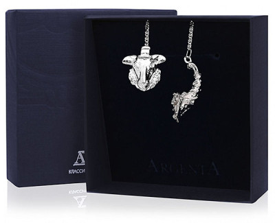 746ИЗ00001 Серебряный ионизатор воды «Овца с рогом изобилия»