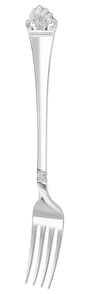 1512НБ01801 Серебряный столовый набор "Афина" на 1 персону (3 предмета)