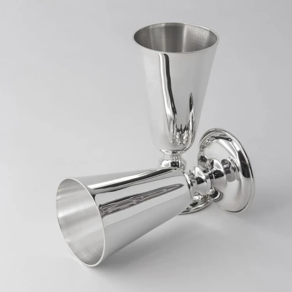 096НБ00801 Набор серебряных рюмок №4 из 2 предметов