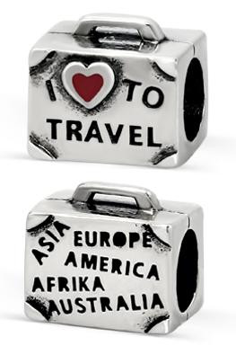 3621030379-1 Серебряная шарм-подвеска