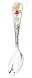1148ЛЖ05808 Серебряная детская ложка "Зодиак Дева" с золочением и эмалью