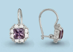 Серебряные серьги