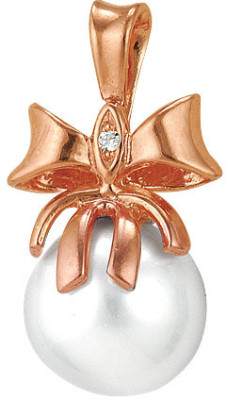 5362400 Подвеска «Бант» с жемчугом