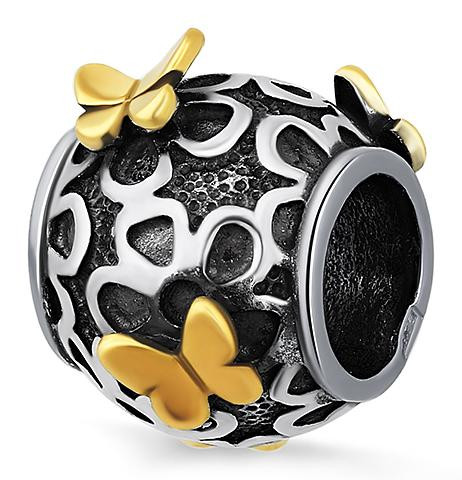 3405034604 Серебряный шарм-подвеска