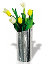 Ваза для цветов посеребрённая большая