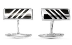 Серебряные запонки