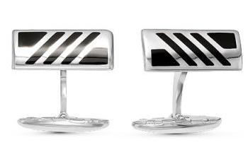 9308598 Серебряные запонки