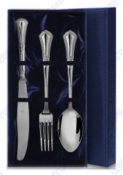 Серебряный столовый набор на 1 персону «Фаворит»