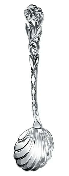 931СВ03806 Серебряный совок для сахара «Симфония» с чернением