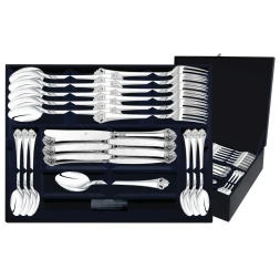 Серебряный столовый набор "Афина" на 12 персон (48 предметов)